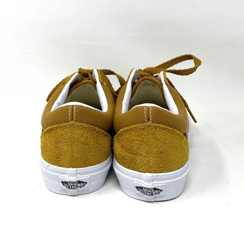💖MEGA SALE💖VANS Old Skool Heavy  Brown Suede Canvas  Women's  VN0A38G19HT - Picture 2 of 10